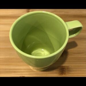 🎄 IKEA Fargrik Lime Green Coffee Tea  Mug Stackable 8oz